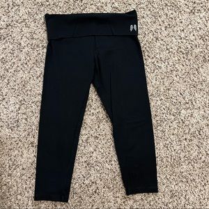 Victoria's Secret Fold Over Crop Leggings